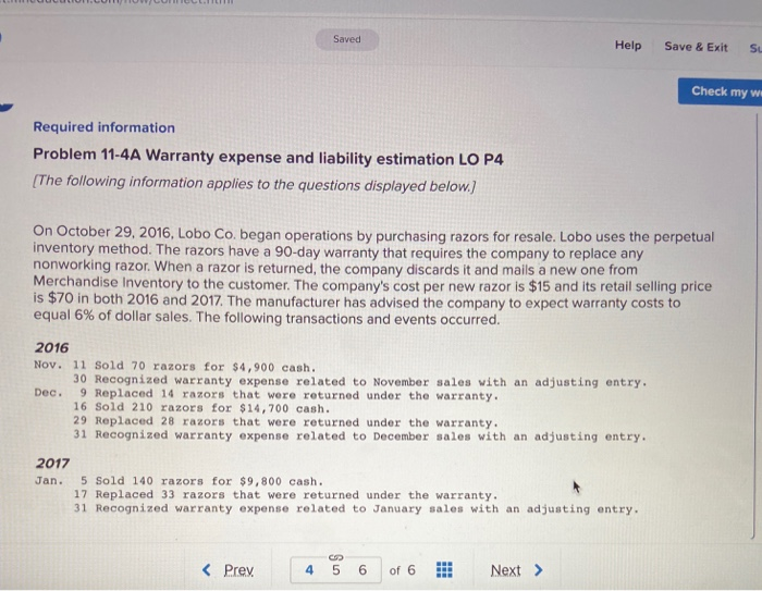 questions displayed below.) On October 29, 2016, Lobo Co. began operations by
