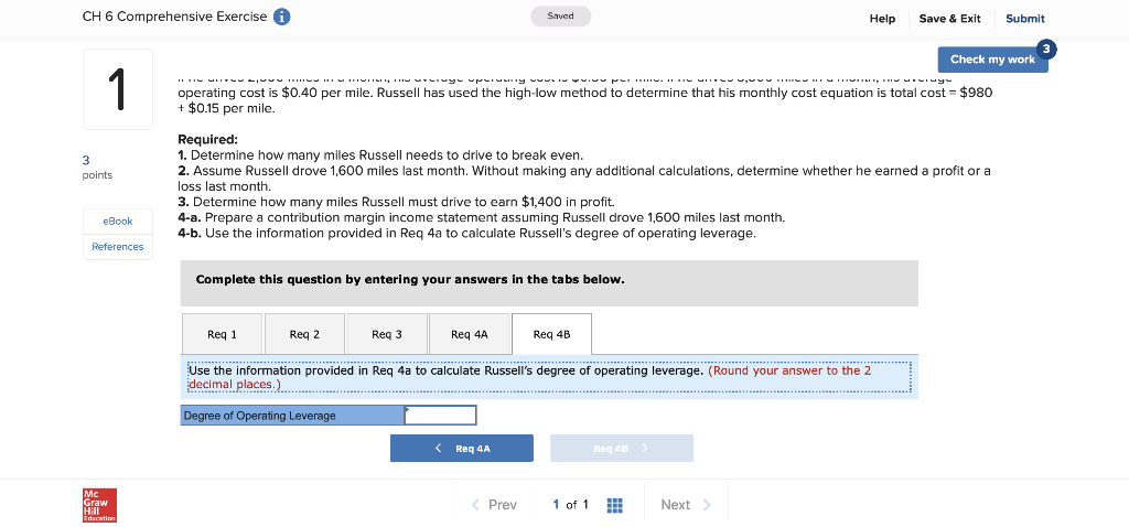 determined that If he drives 2,500 miles in a month, his average