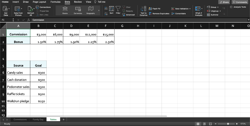 opens in Protected View, click the Enable Editing button so you can