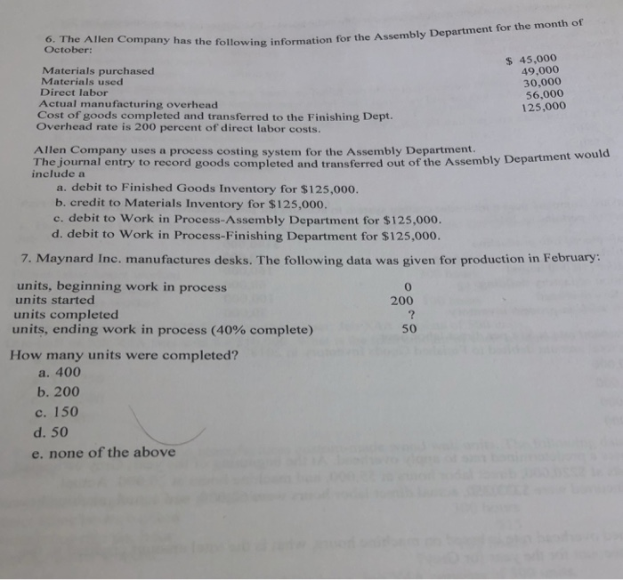 services. 3. The uniqueness of the products or units for cost accounting
