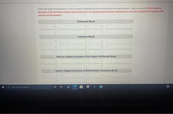 were as follows Preferred Stock (7%, 5100 par noncumulative, 11,000 shares authorized)