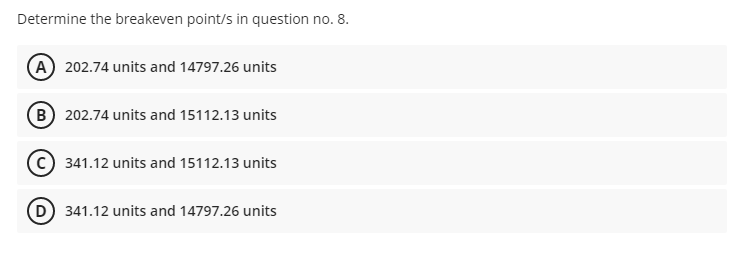 related to improvements project and recommend which one (if either) should be