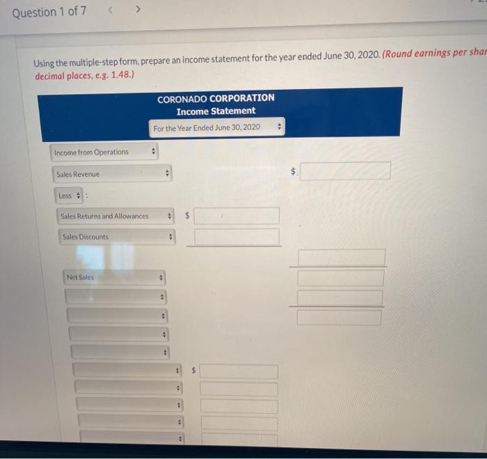 1 of 7 - /25.5 View Policies Current Attempt in Progress The