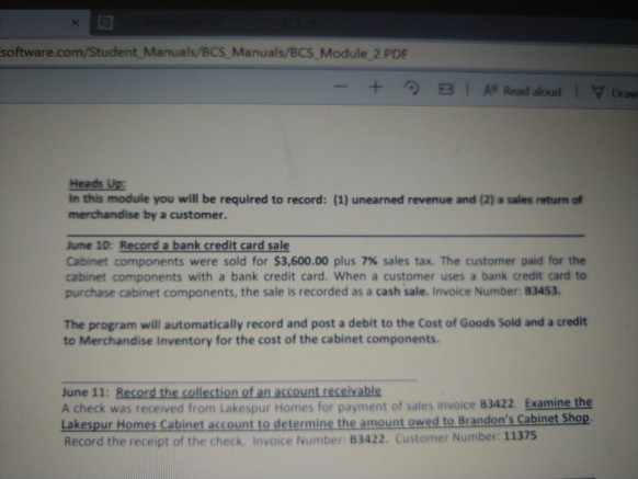just the top part software.com/Student Manuals/BCS Manuals/BCS Module 2.PDF E A