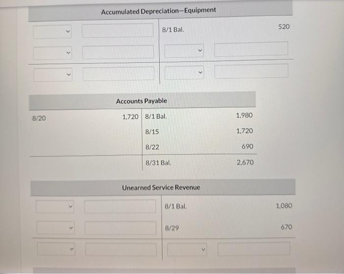 $3,230 for services performed. 29 Received $670 from customers for services to