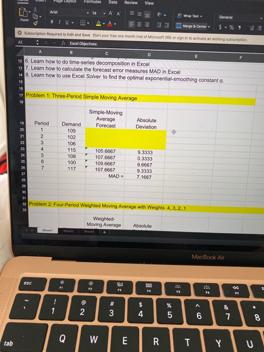 Data Review View Arial General pave Insert Defter Condition format Formatting Table