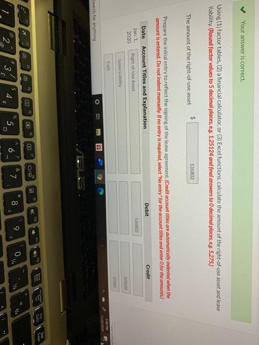 3 9.9/13 Whispering Corp., which uses IFRS, signs non-renewable, non-cancellable lease agreement