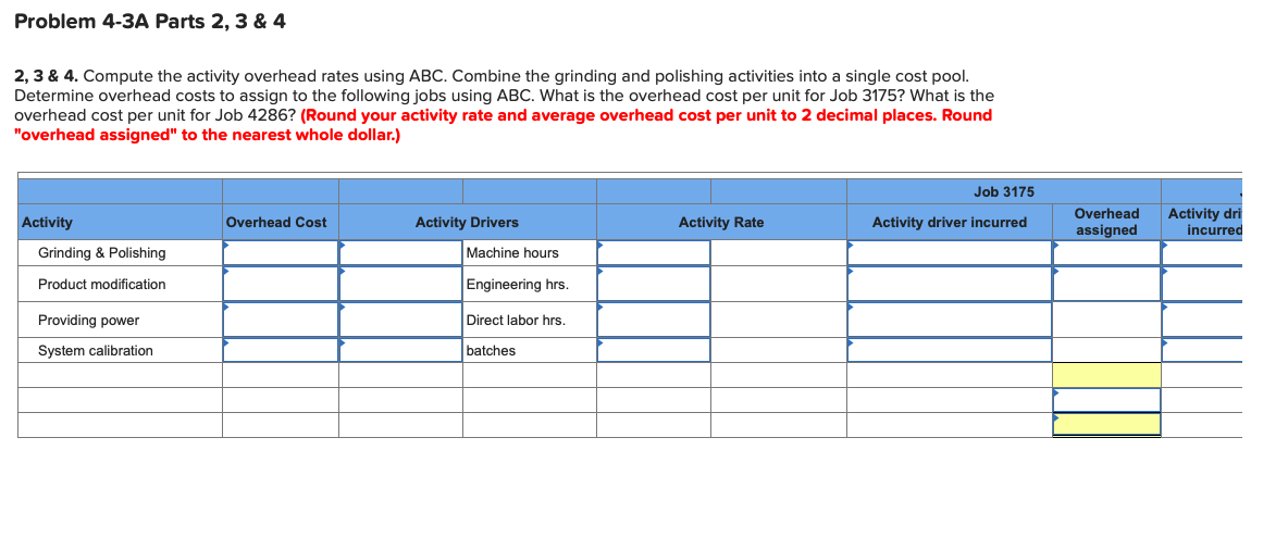 Pro Machining produces machine tools for the construction industry. The following details