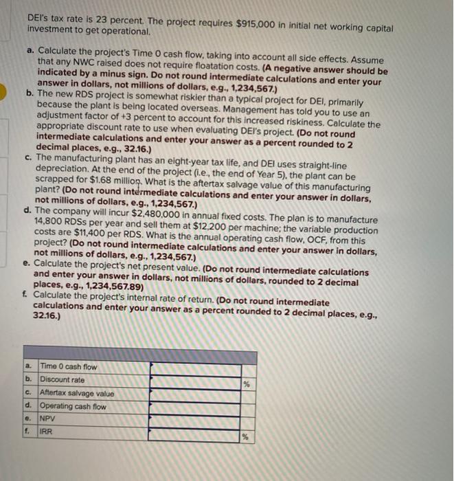 Electronics, Inc. (DEI). a large, publicly traded firm that is the market