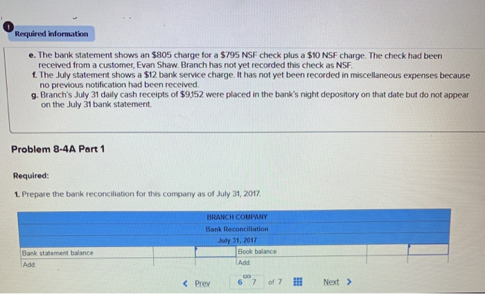 recording adjustments LO P3 The following information applies to the questions displayed