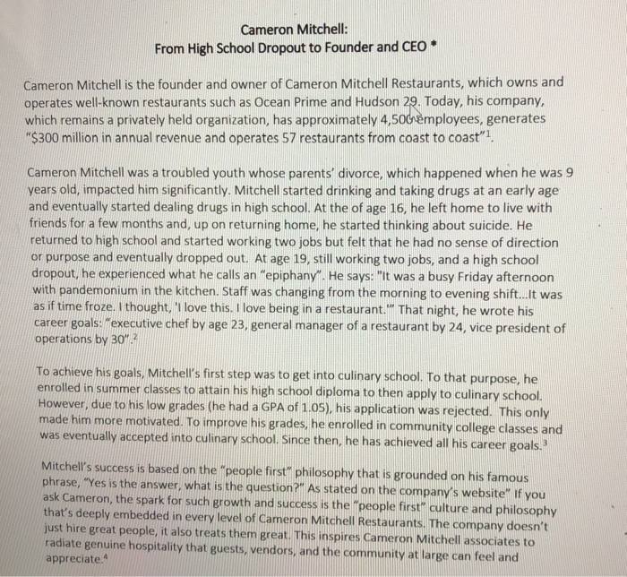  please help i need help with 1 2 and 3 Cameron