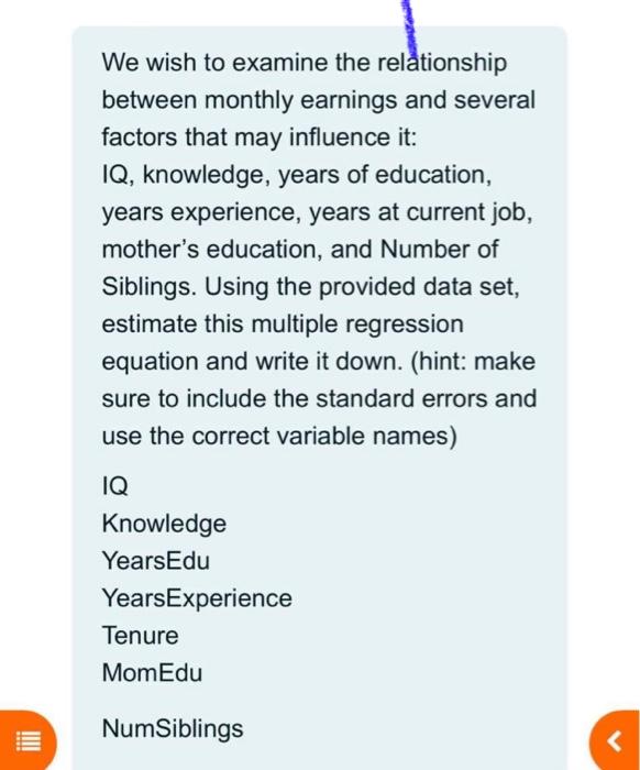 & & & & \\ \hline Multiple R & 0.440823761 & &