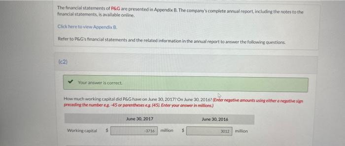 coverage, (2) cash debt coverage, and (3) free cash flow for 2017.