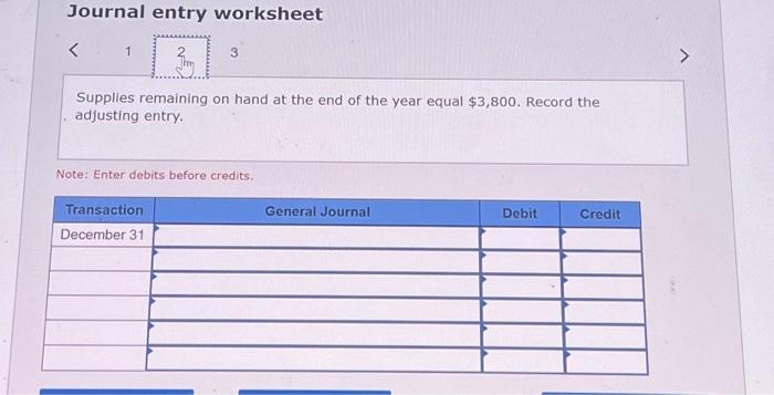 Service Revenue & & \\ \hline Property Tax Expense & & \\