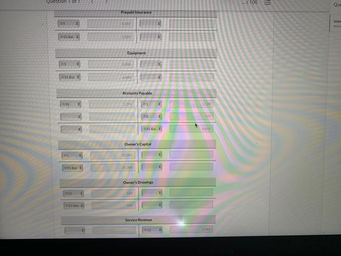 $6,880, paying $ 1.720 cash and the balance on account. 3 5
