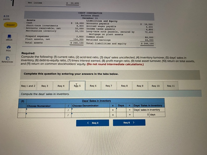 CORPORATION Income Statement For Current Year Ended December 31 Sales $ 455,600