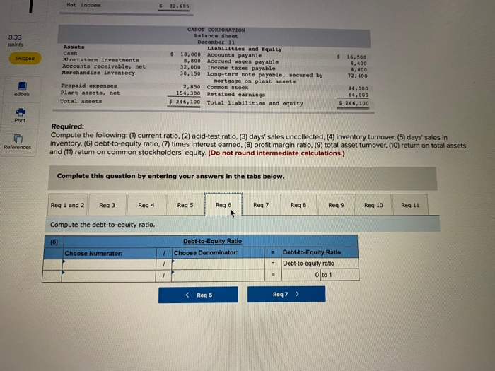 Cost of goods sold 297,350 Gross profit 158,250 Operating expenses 98,800 Interest