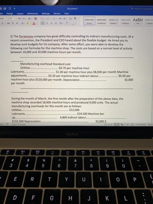  Document Malings Review View W Design Layout References ody - 12