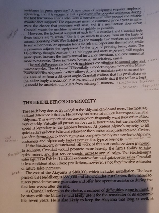 errors you can make in a printing job," Jim Crandall has been