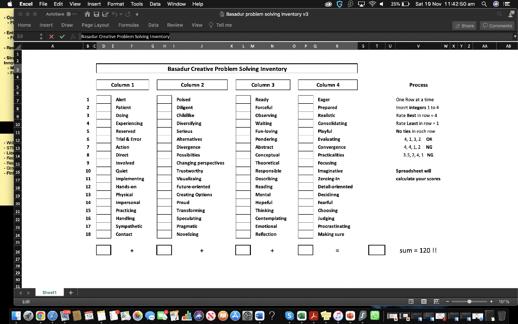 Excel File Edit View Insert Format Tools Data Window Help AutoSave 1