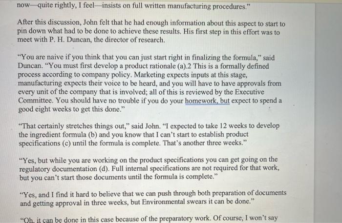 given Mason Hospital Products Corp. The following case describes the evolution of