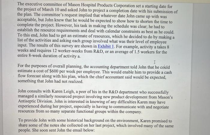 for a product of assured commercial success: A long-term antiseptic. Management has