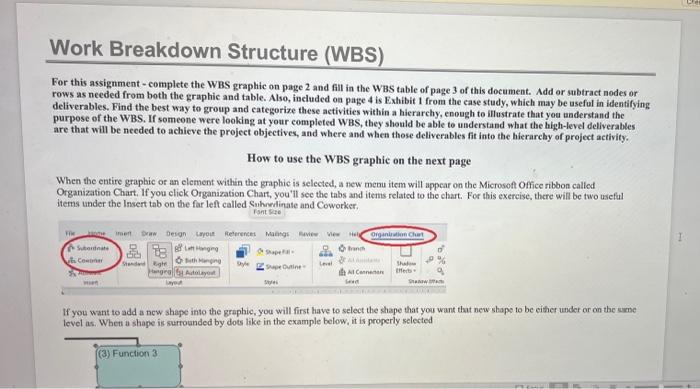 be prepared separately after this plan has been completed. Project responsibility is