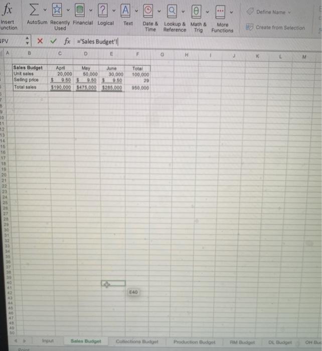 to upload your spreadsheet in the Blackboard assignment link as well as