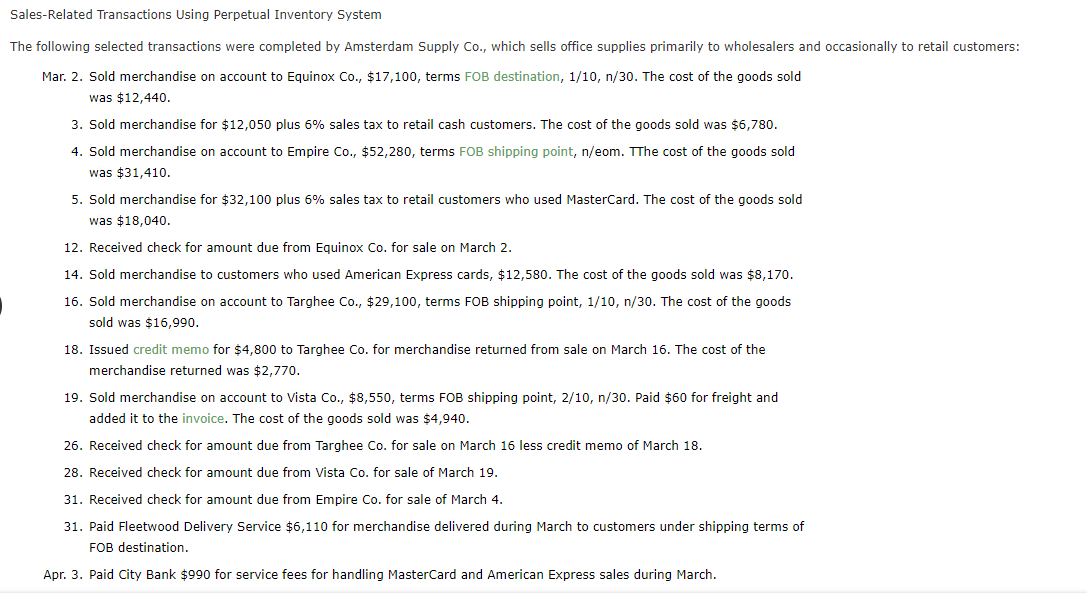  \begin{tabular}{|c|c|c|c|c|c|c|} \hline Date & Account & & Debit & & Credit