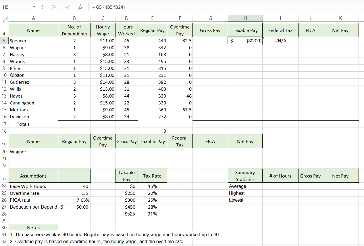  Please answer the next 8 questions 1. Use IF functions to