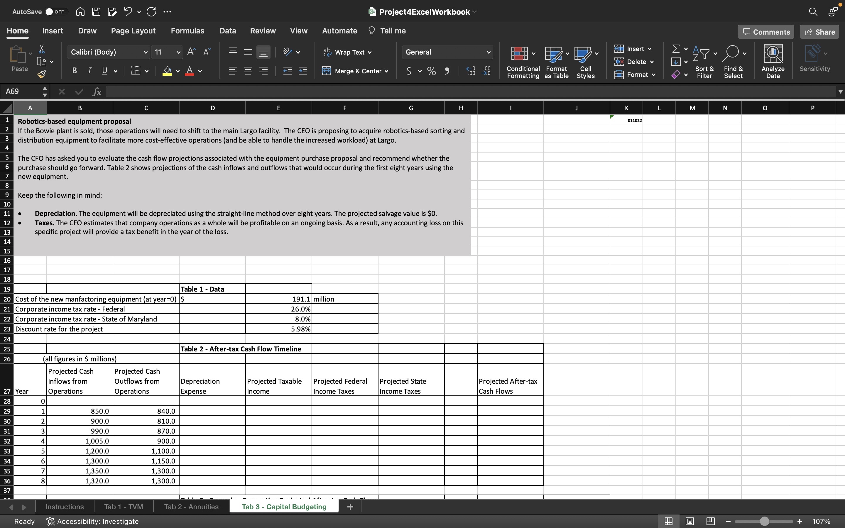 the issues facing LGI. Tab 2 focuses on the concept of annuities.