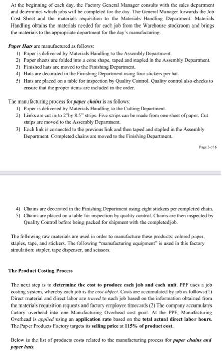 product: paper party hats. They sell primarily to specialty stores in the