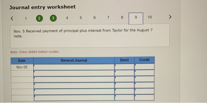 her past-due account receivable. Apr. 16 Perez dishonored her note. May 31