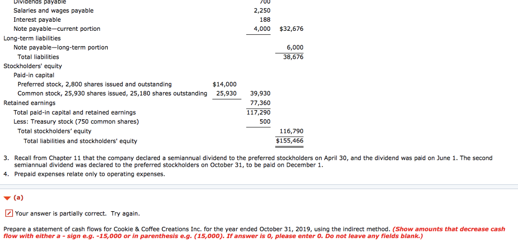 the first year of operations, but does not understand how to prepare