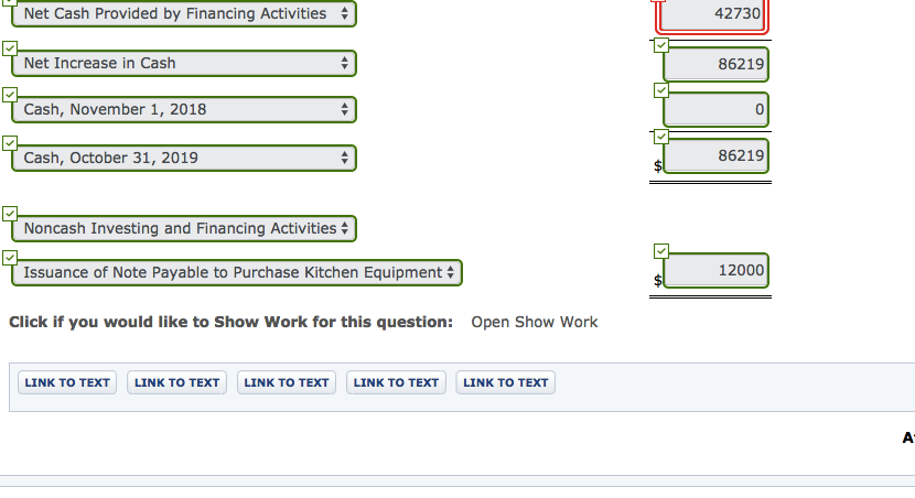 of the opening balances are zero Additional information 1. The company bought