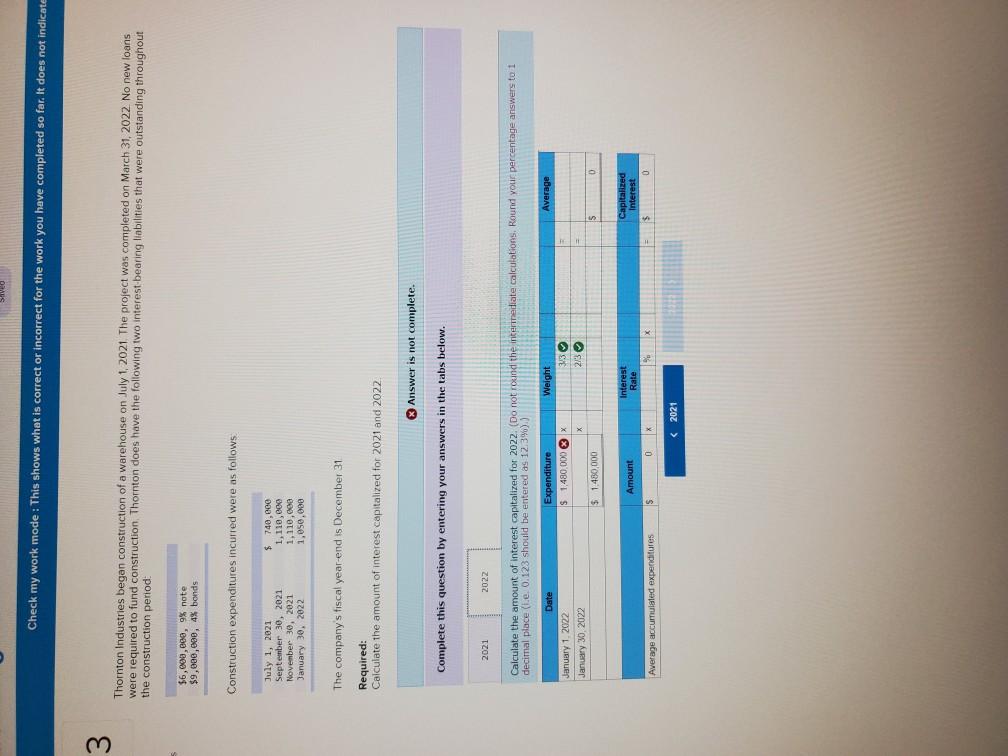 May I get help with this hw question? Check my work mode