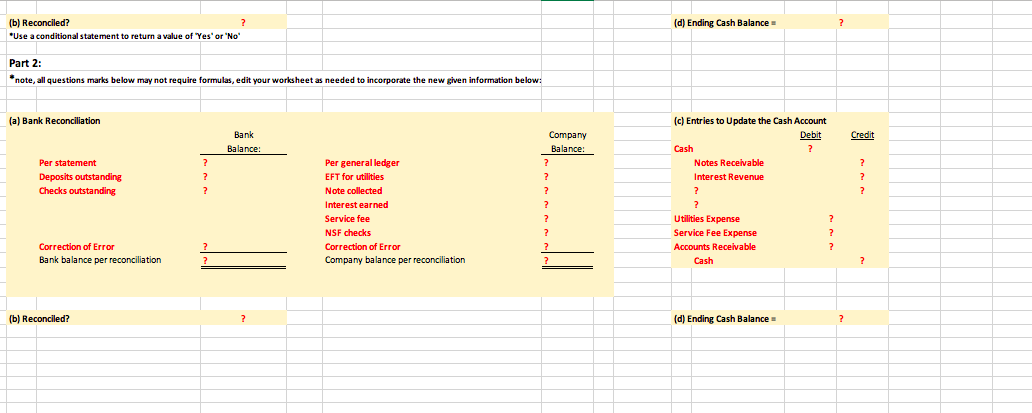 EFT for utilities (3,100) Note collected Interest earned Supplies purchased Service fee