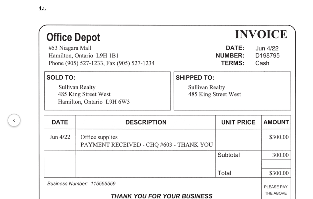 Accounting.) On June 1, John Sullivan opened a real estate office in