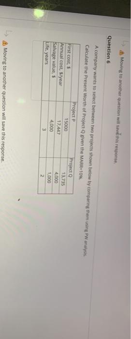 of alternative 1? What is the total annual cost of alternative 2?
