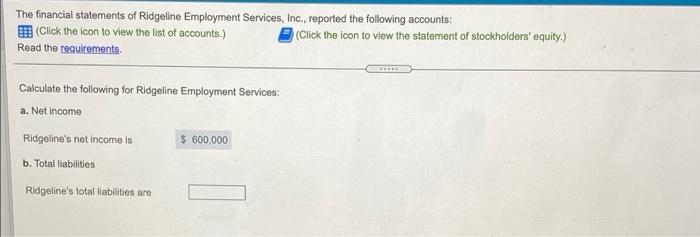 in excess of par Total pald-in capital Retained earnings Total stockholders' equity