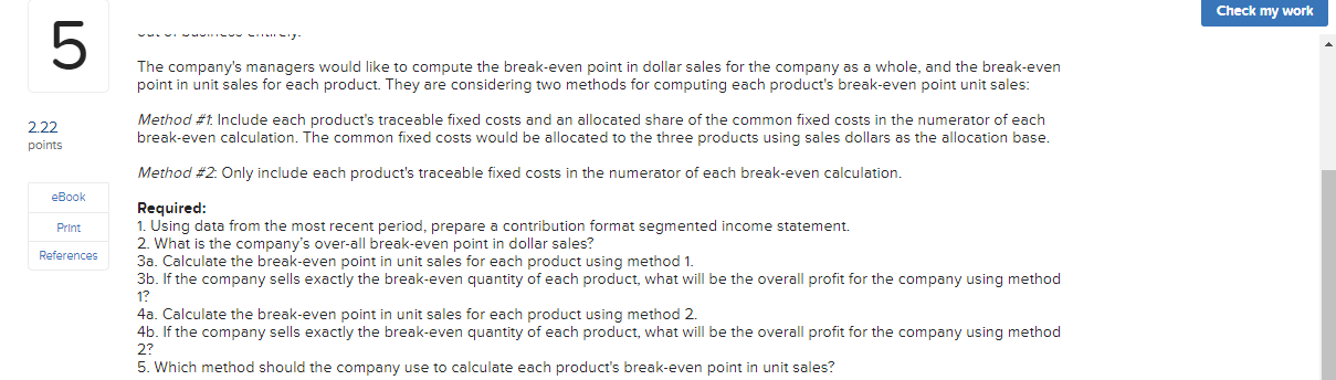 Saved Help Save & Exit Submit Check my work 5 Piedmont Fasteners