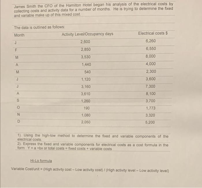 please answer all the question. only then i will upvote James Smith