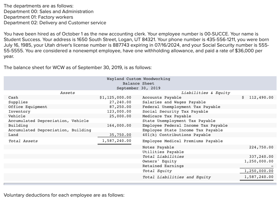 woodwork for business and residential customers. Students will have the opportunity to