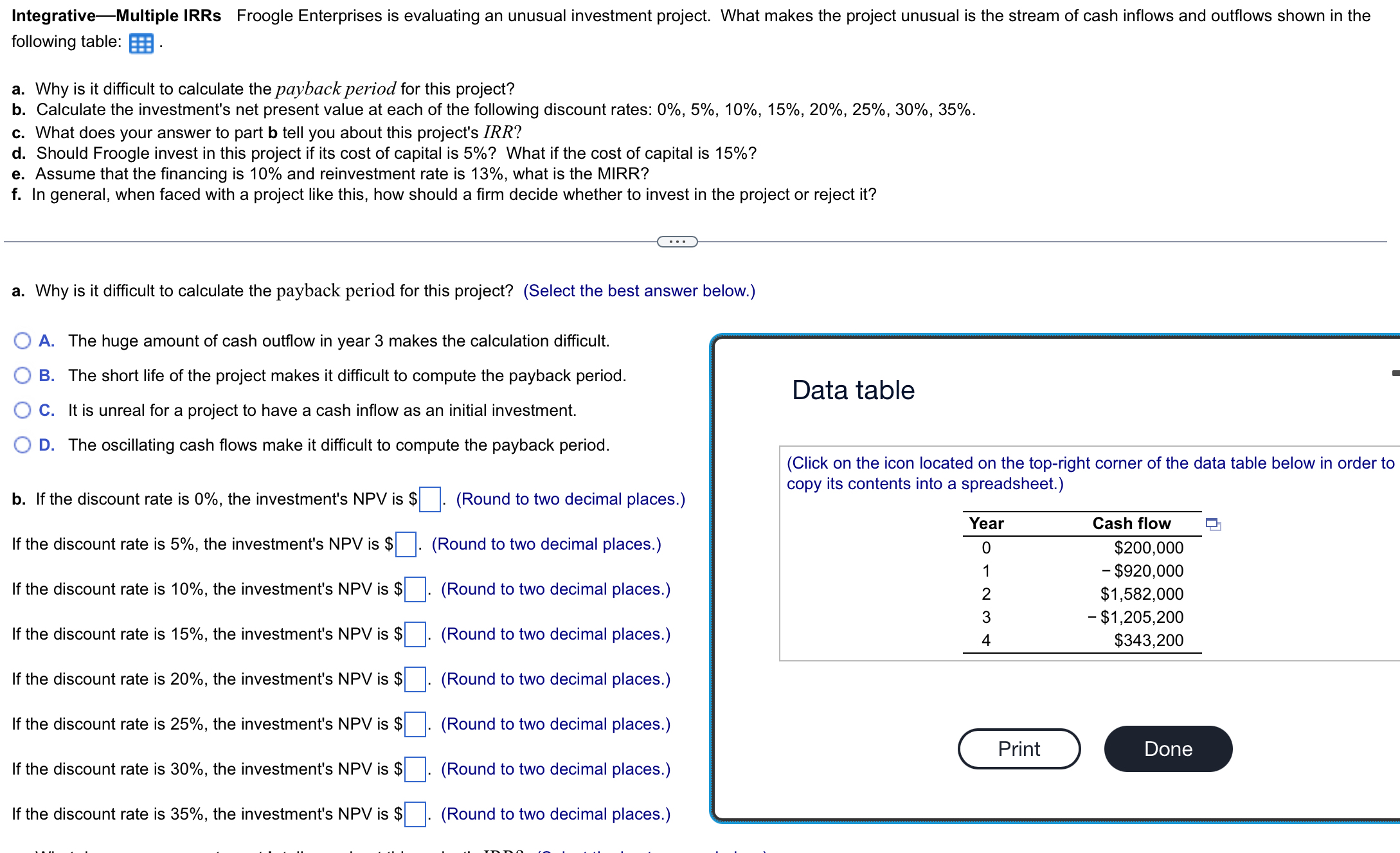  c. What does your answer to part b tell you about