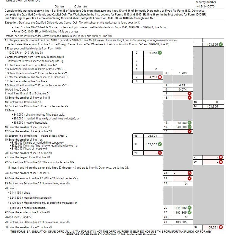of the gift. Aunt Jane purchased the stock on December 30, 2018.
