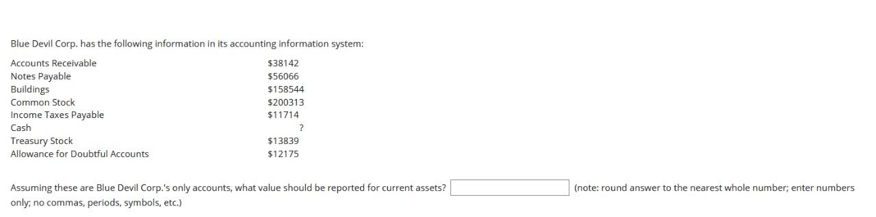 Hello, please help me to solve this problem. Blue Devil Corp. has