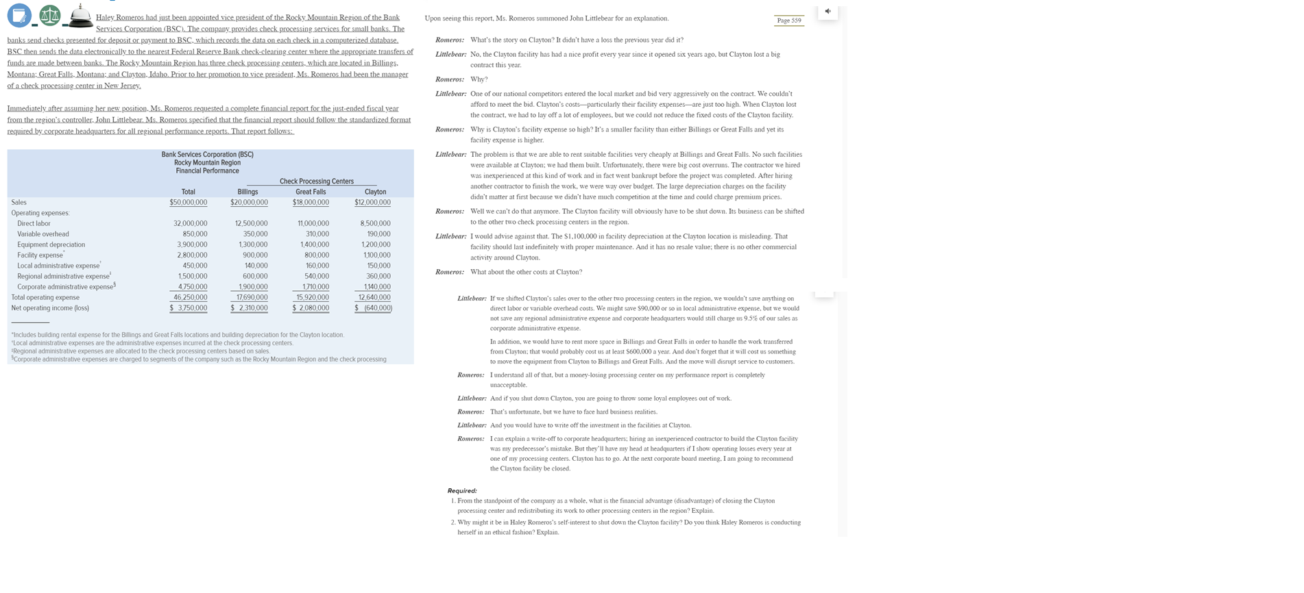 Just Question 2******* Upon seeing this report, Ms. Romeros summoned John Littlebear