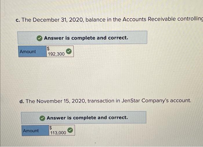 cant figure it out. Expert Q&A Done General Ledger Accounts Receivable 167,500