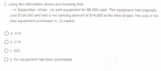 the information given dividends declared in 2000 equal? a.68 b.no dividends declared
