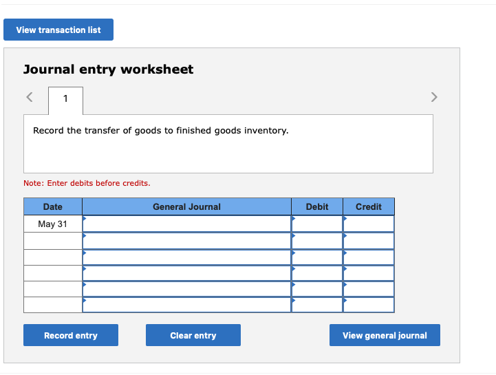 Conversion costs are added evenly throughout the process. During May, the company
